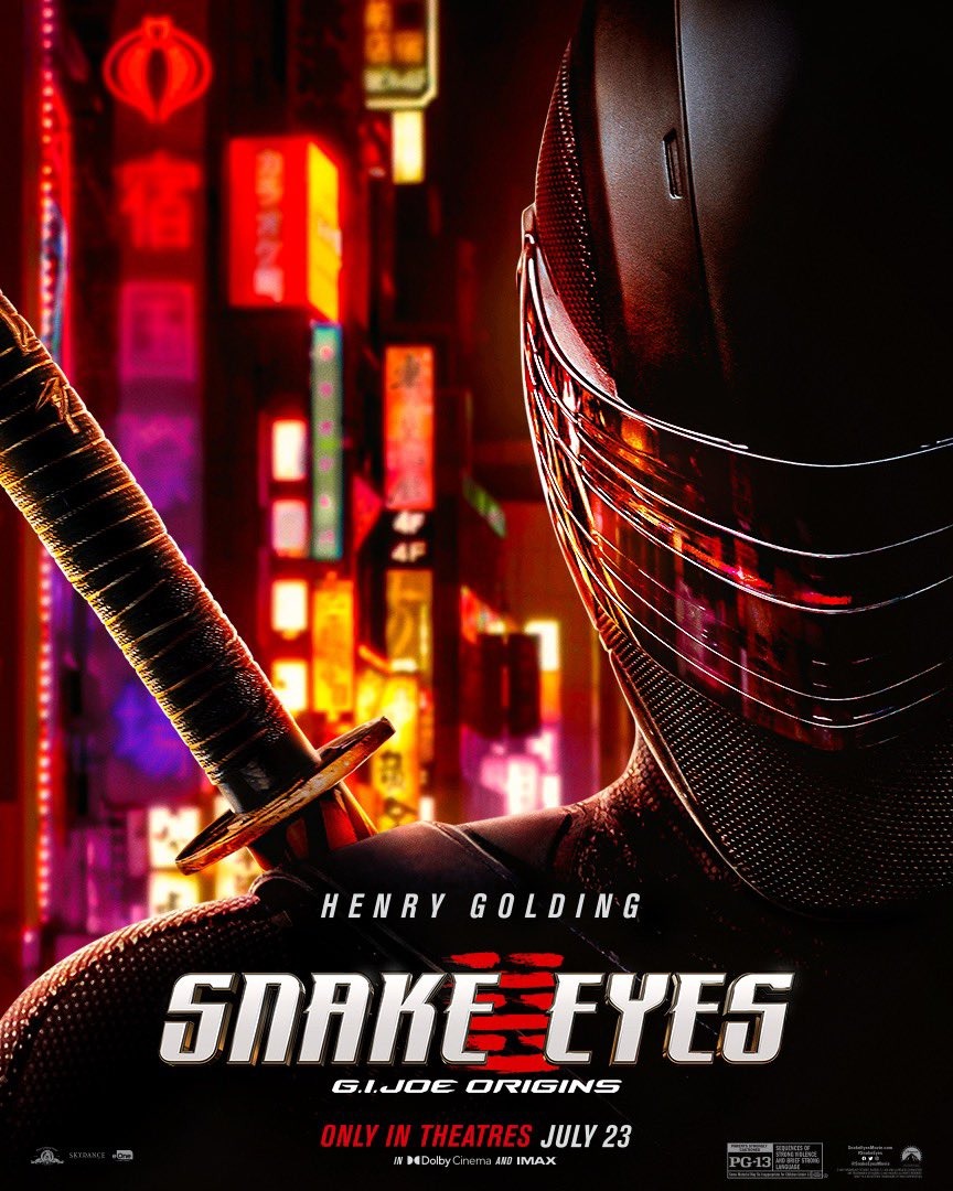 Extra Large Movie Poster Image for Snake Eyes: G.I. Joe Origins (#12 of 20)