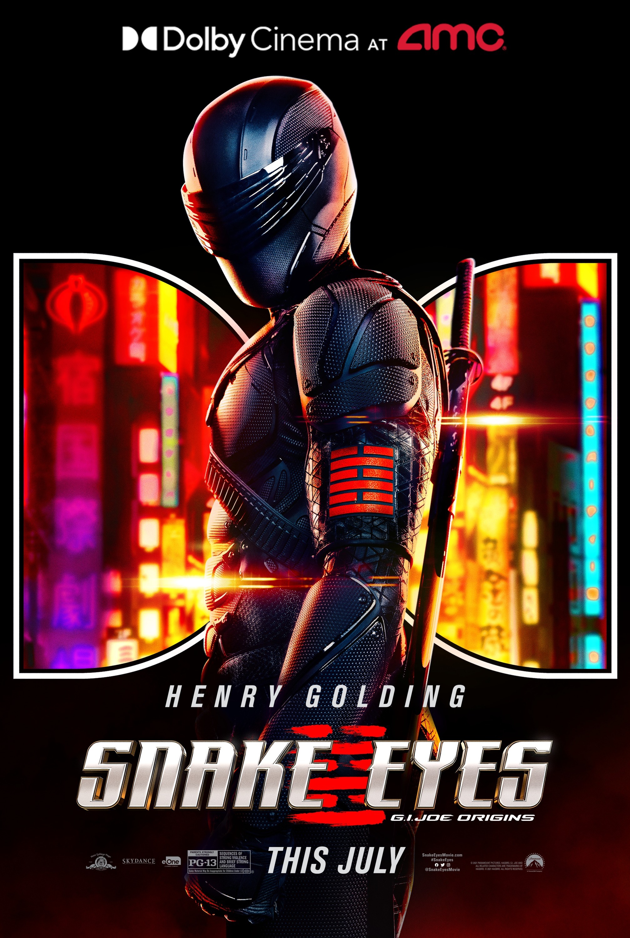 Mega Sized Movie Poster Image for Snake Eyes: G.I. Joe Origins (#16 of 20)