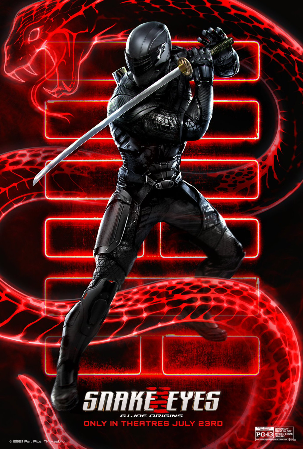 Extra Large Movie Poster Image for Snake Eyes: G.I. Joe Origins (#18 of 20)