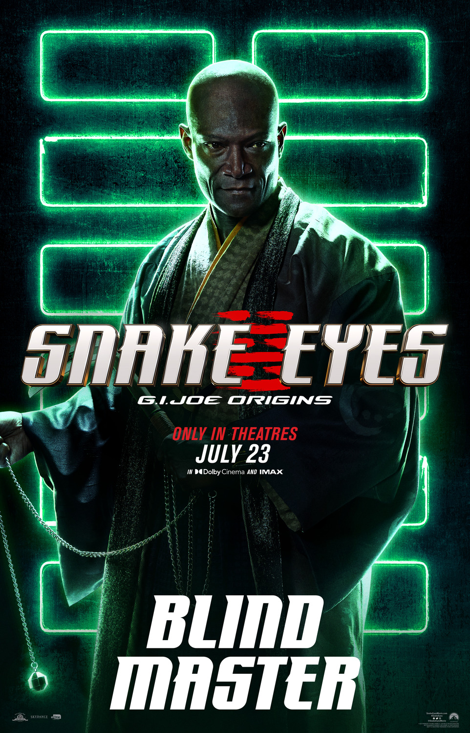 Extra Large Movie Poster Image for Snake Eyes: G.I. Joe Origins (#7 of 20)