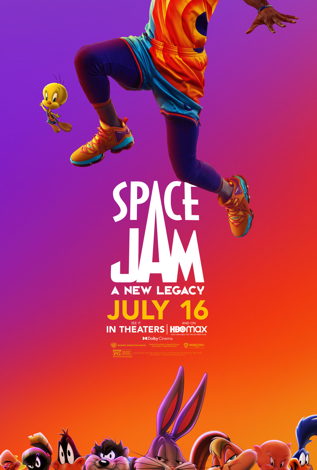 Extra Large Movie Poster Image for Space Jam: A New Legacy (#15 of 17)