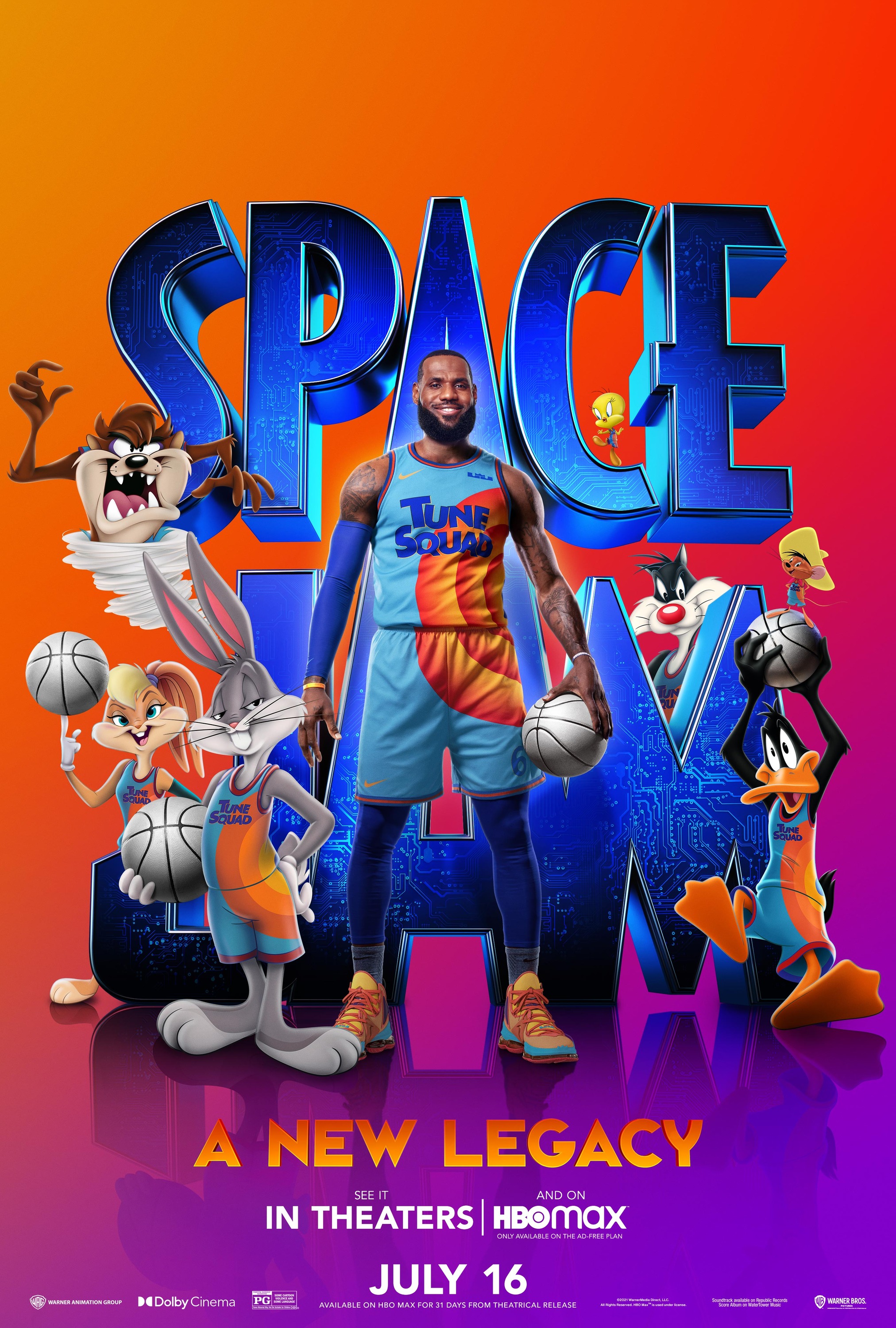 Mega Sized Movie Poster Image for Space Jam: A New Legacy (#16 of 17)