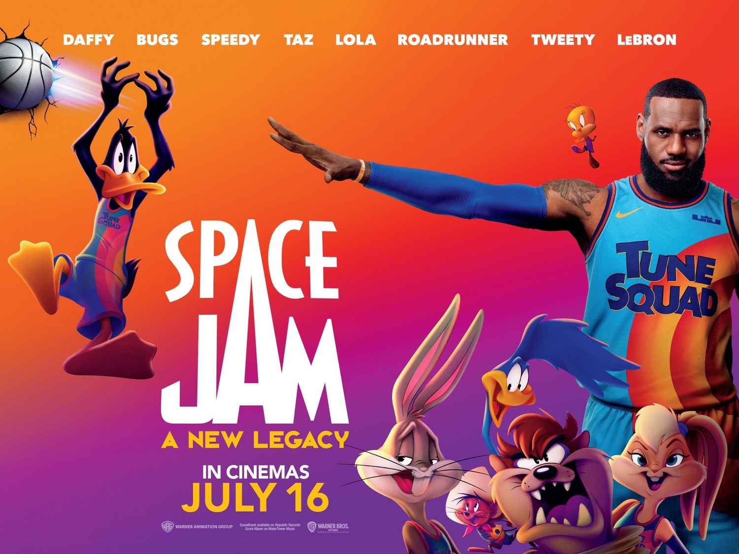 Space Jam: A New Legacy (#17 of 17): Extra Large Movie Poster Image