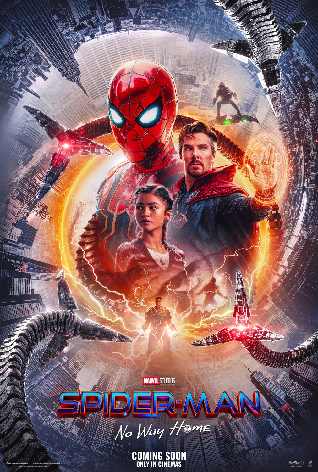 Extra Large Movie Poster Image for Spider-Man: No Way Home (#3 of 21)