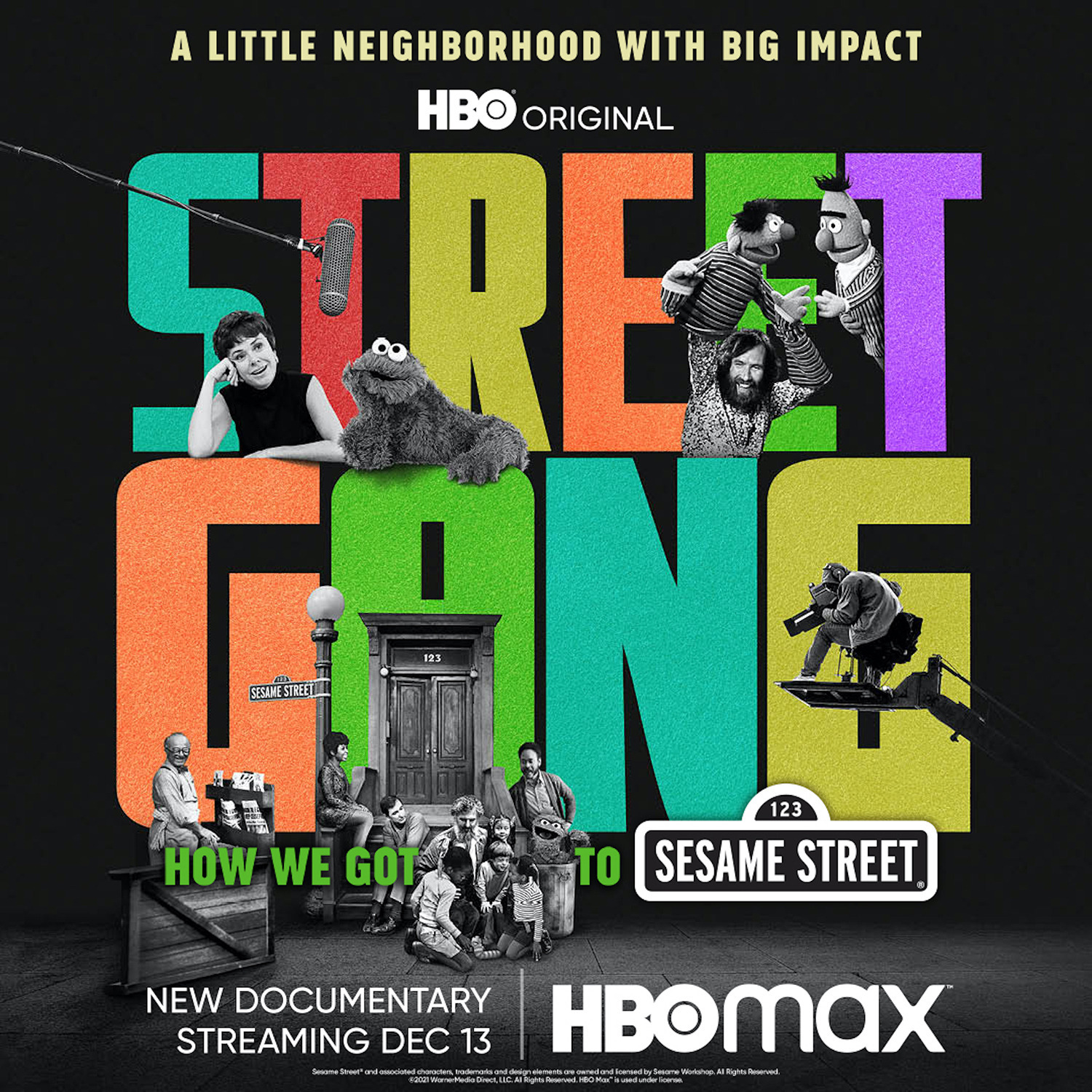 Extra Large Movie Poster Image for Street Gang: How We Got to Sesame Street (#2 of 2)