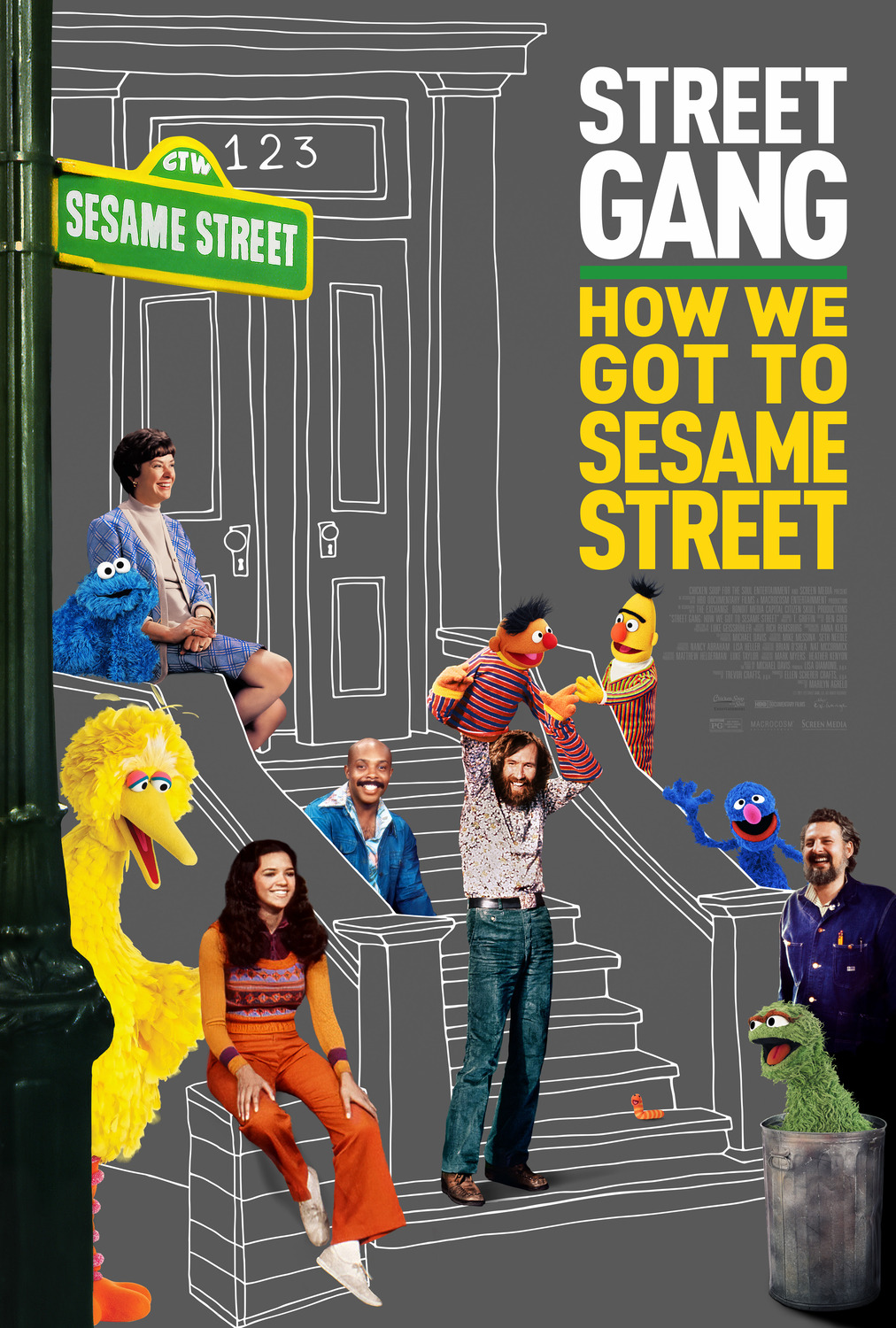 Extra Large Movie Poster Image for Street Gang: How We Got to Sesame Street (#1 of 2)