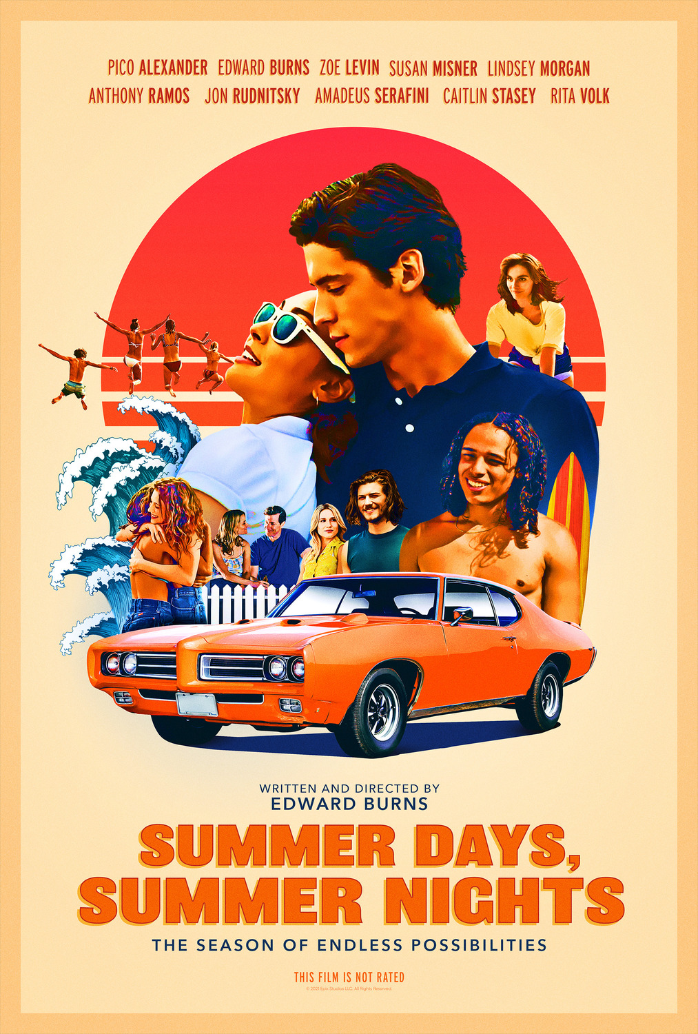 Extra Large Movie Poster Image for Summer Days, Summer Nights 