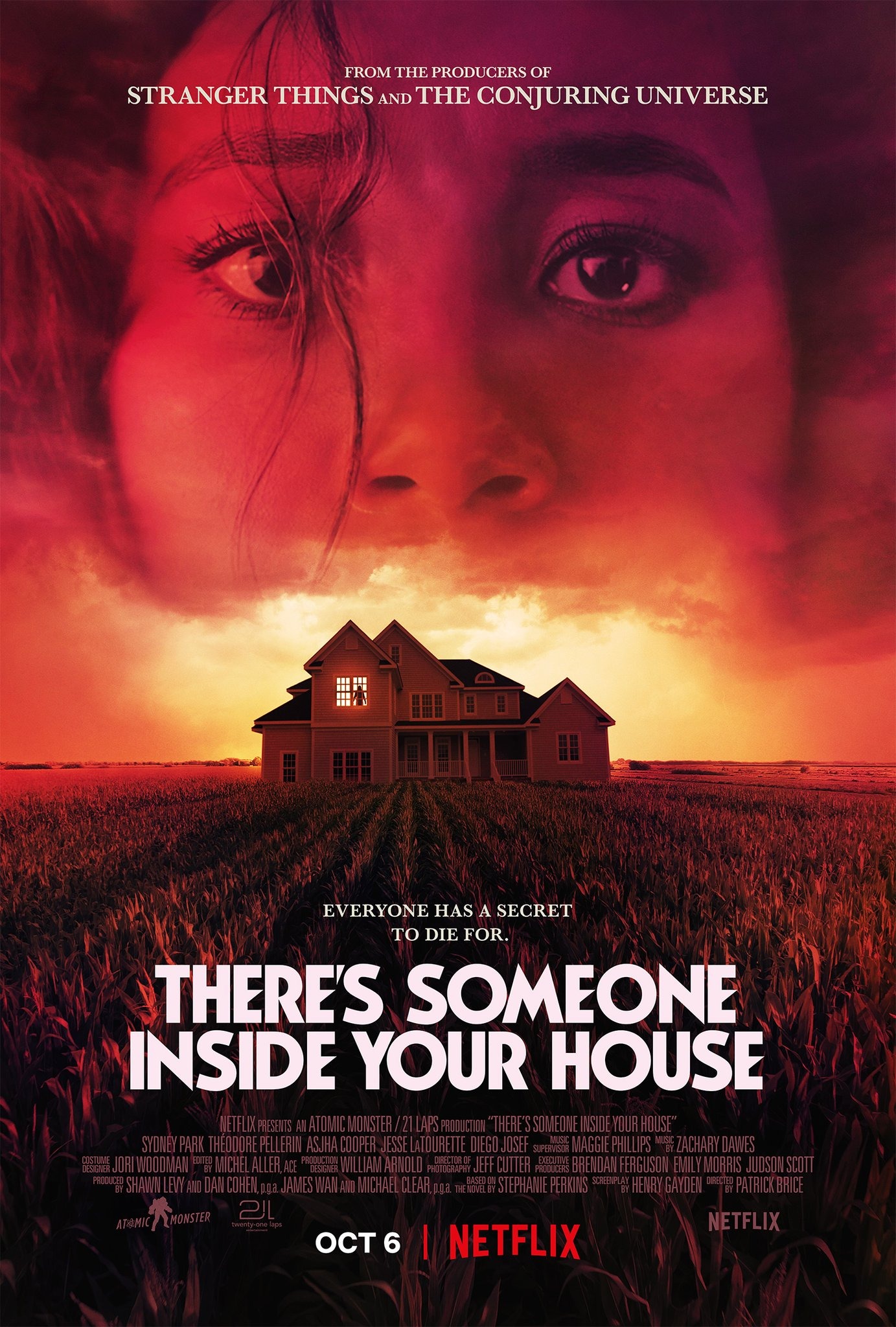 Mega Sized Movie Poster Image for There's Someone Inside Your House (#2 of 2)