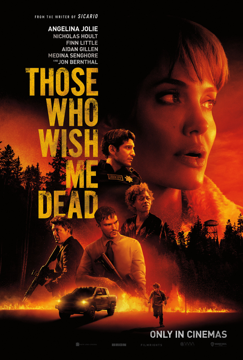Extra Large Movie Poster Image for Those Who Wish Me Dead (#2 of 2)