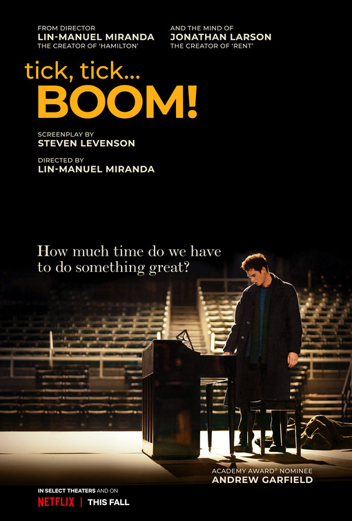 Tick, Tick... Boom Movie Poster