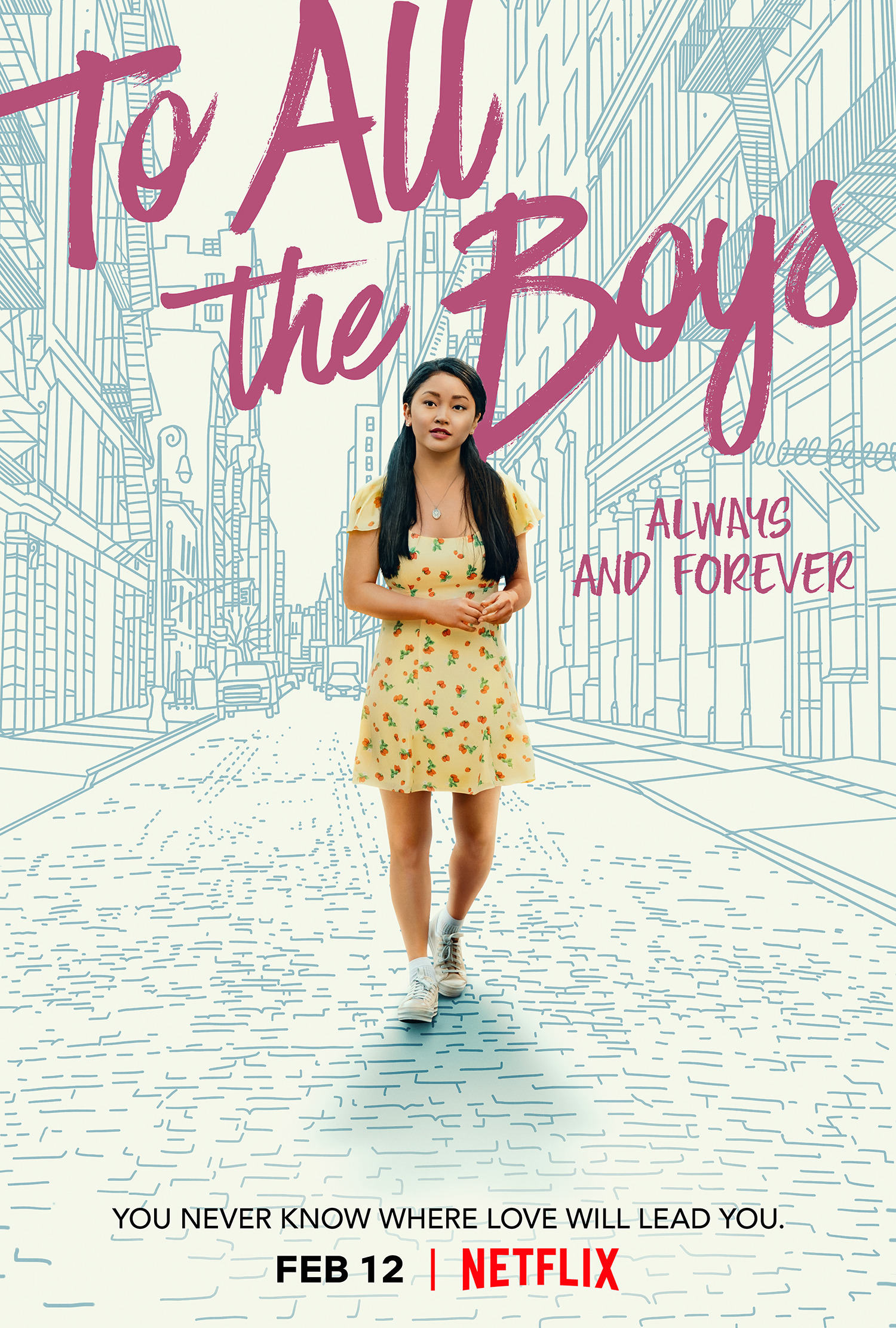 Mega Sized Movie Poster Image for To All the Boys: Always and Forever 
