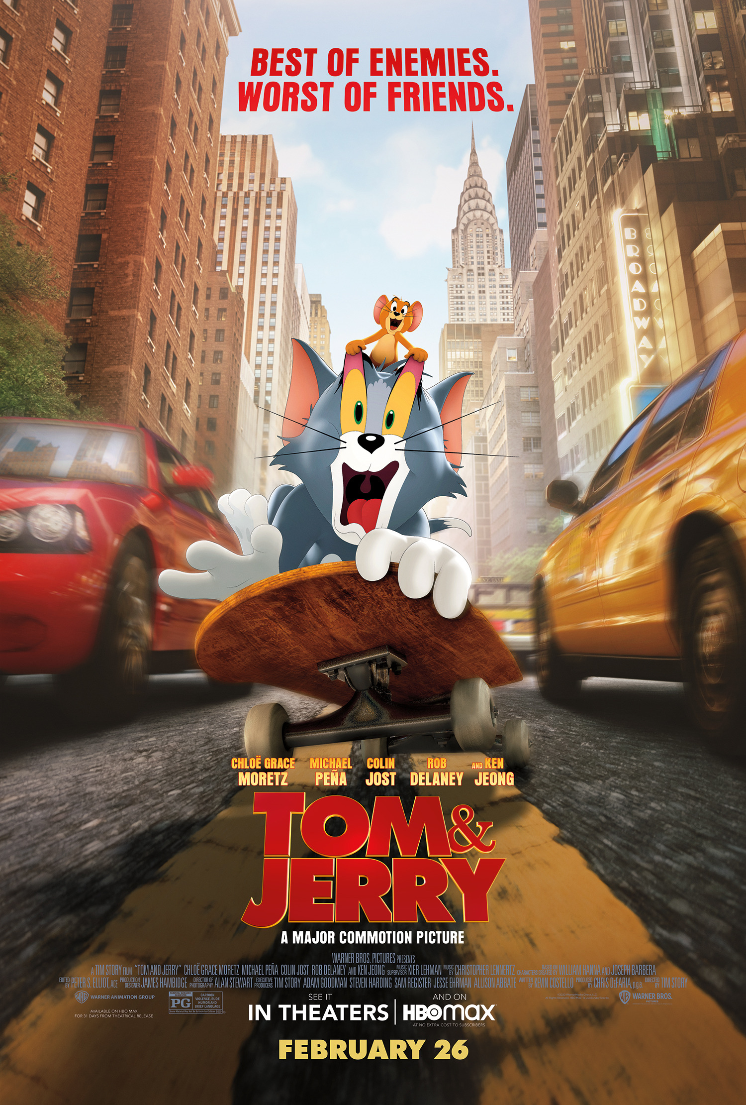 Mega Sized Movie Poster Image for Tom and Jerry (#2 of 8)