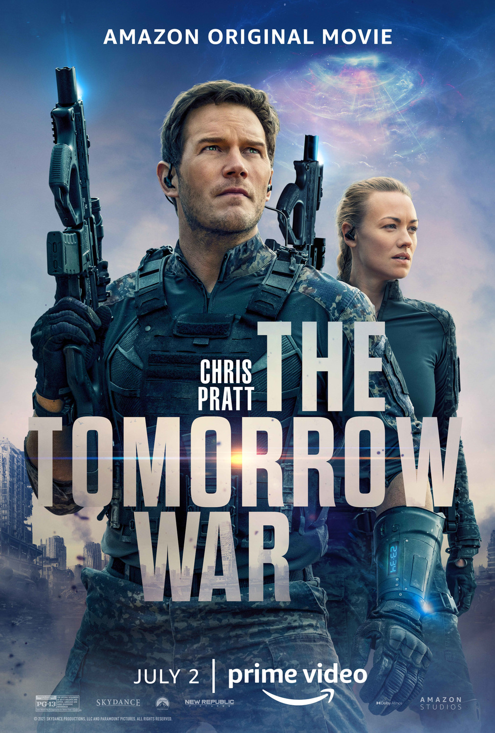 Extra Large Movie Poster Image for The Tomorrow War (#2 of 2)
