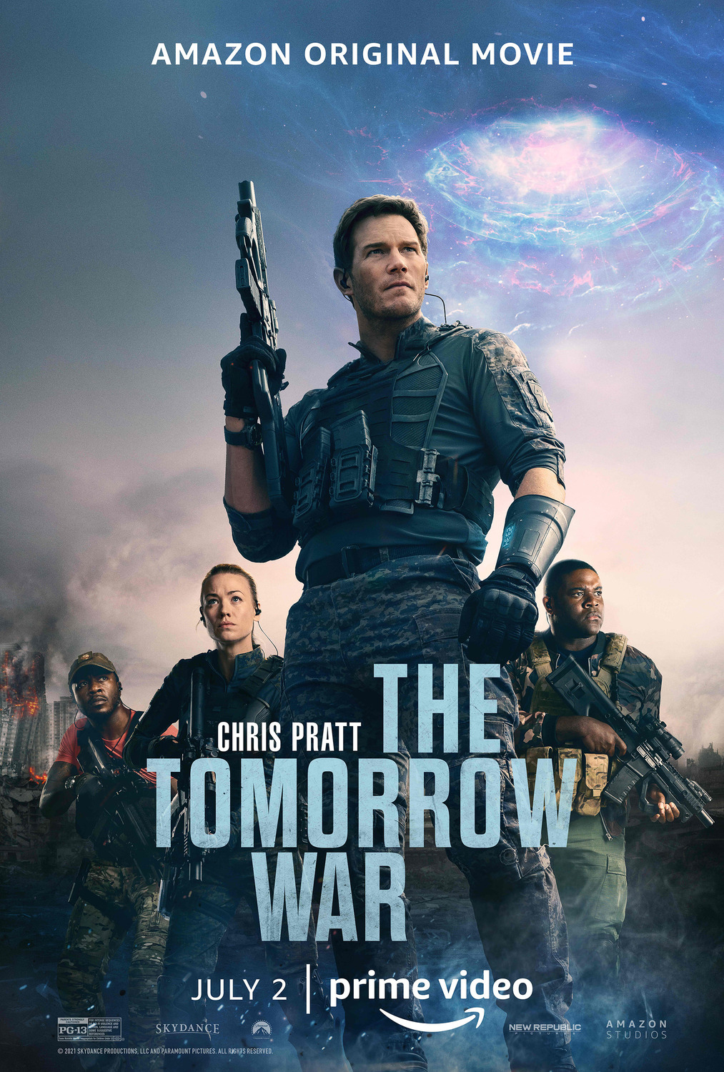 Extra Large Movie Poster Image for The Tomorrow War (#1 of 2)