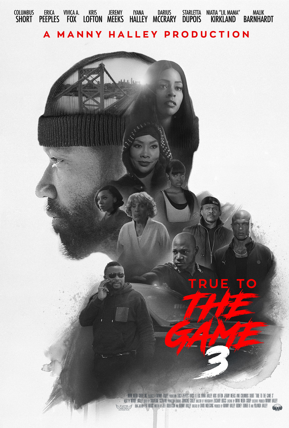 Extra Large Movie Poster Image for True to the Game 3 