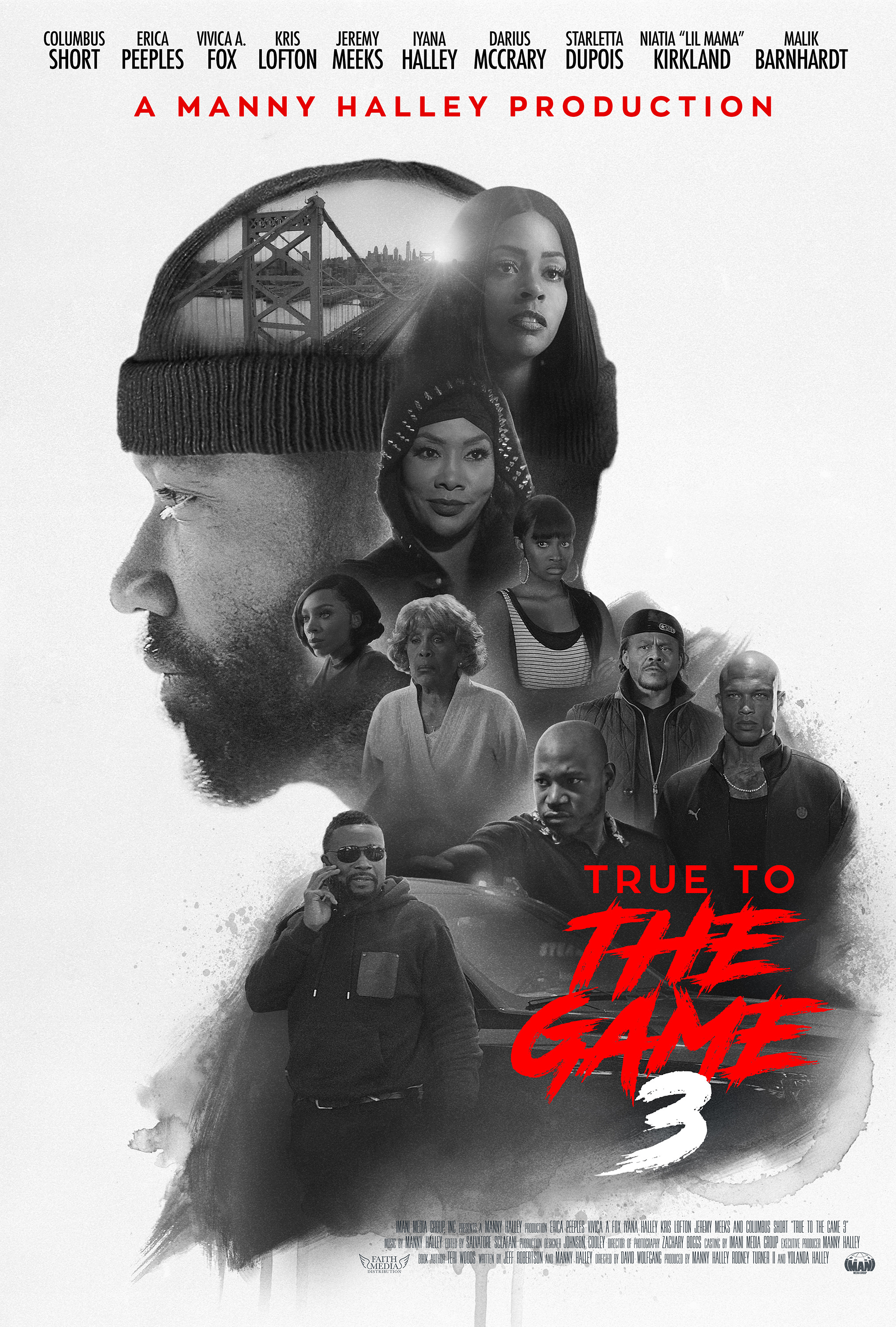 Mega Sized Movie Poster Image for True to the Game 3 