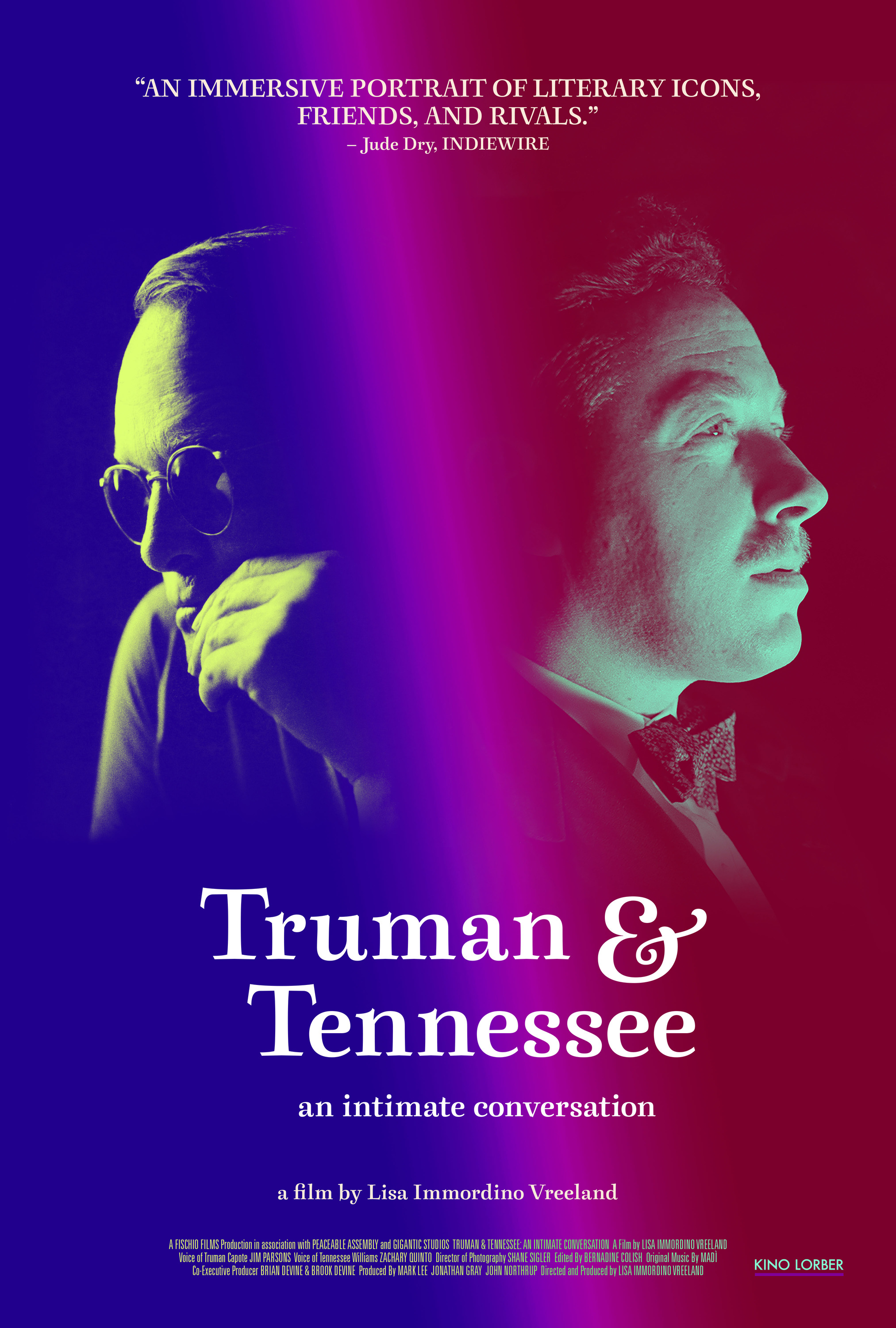 Mega Sized Movie Poster Image for Truman & Tennessee: An Intimate Conversation 