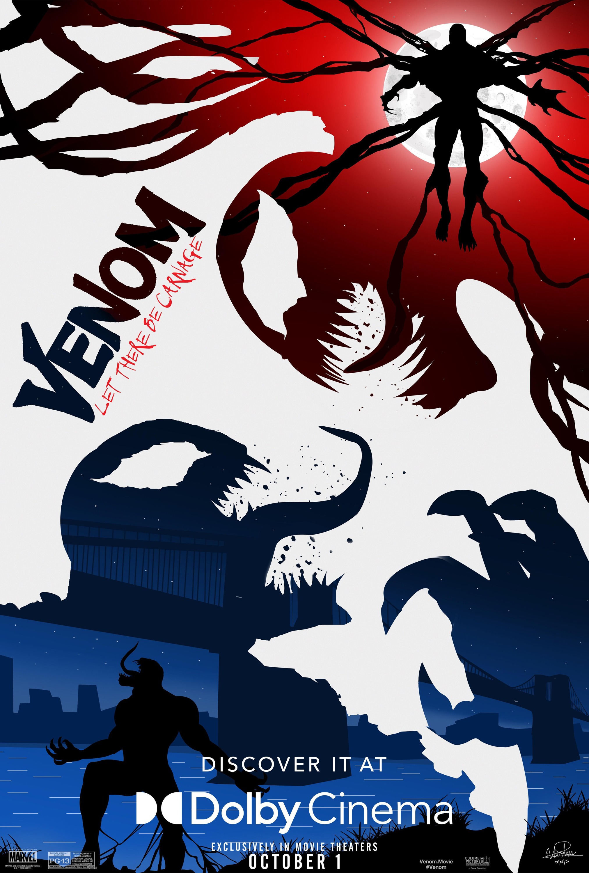 Mega Sized Movie Poster Image for Venom: Let There Be Carnage (#6 of 12)