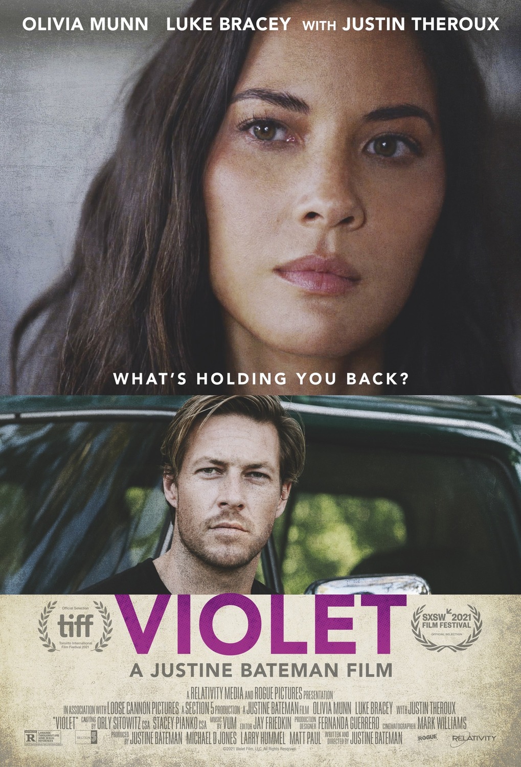Extra Large Movie Poster Image for Violet (#2 of 2)