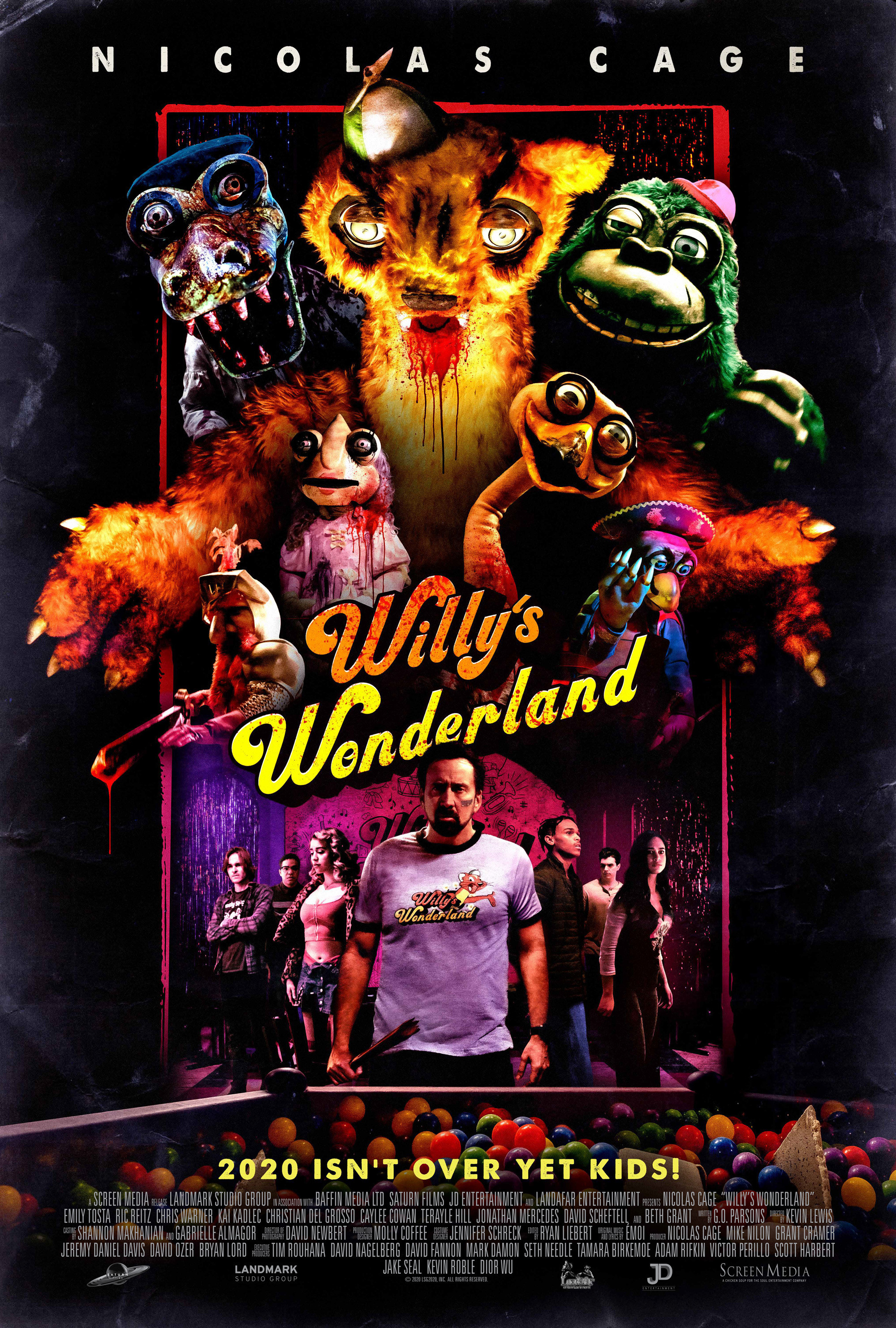 Mega Sized Movie Poster Image for Willy's Wonderland 