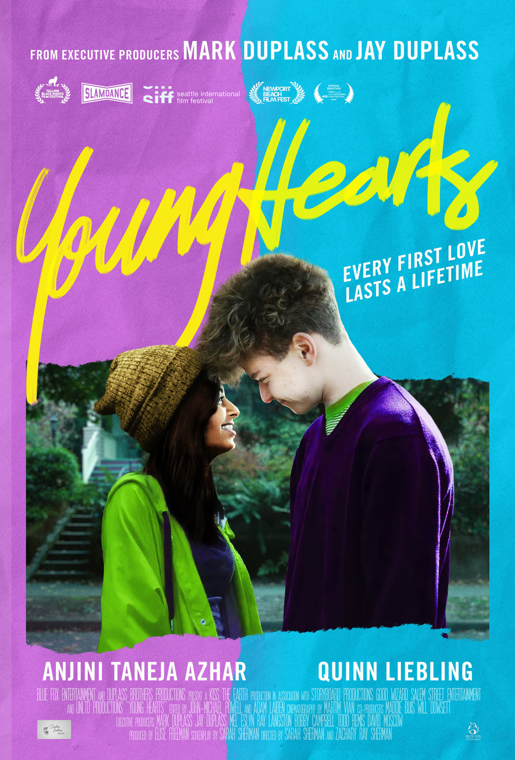 Extra Large Movie Poster Image for Young Hearts 