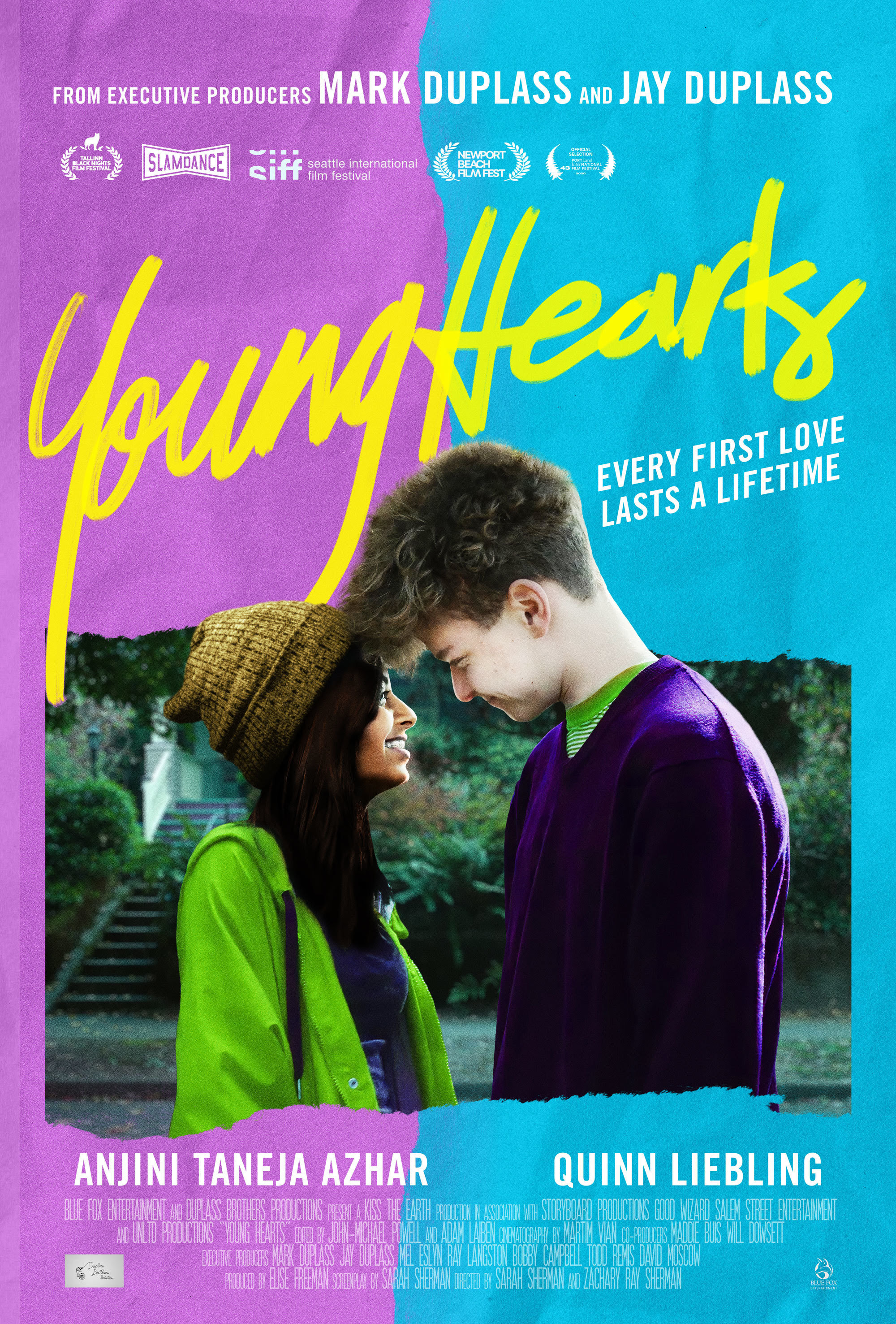 Mega Sized Movie Poster Image for Young Hearts 