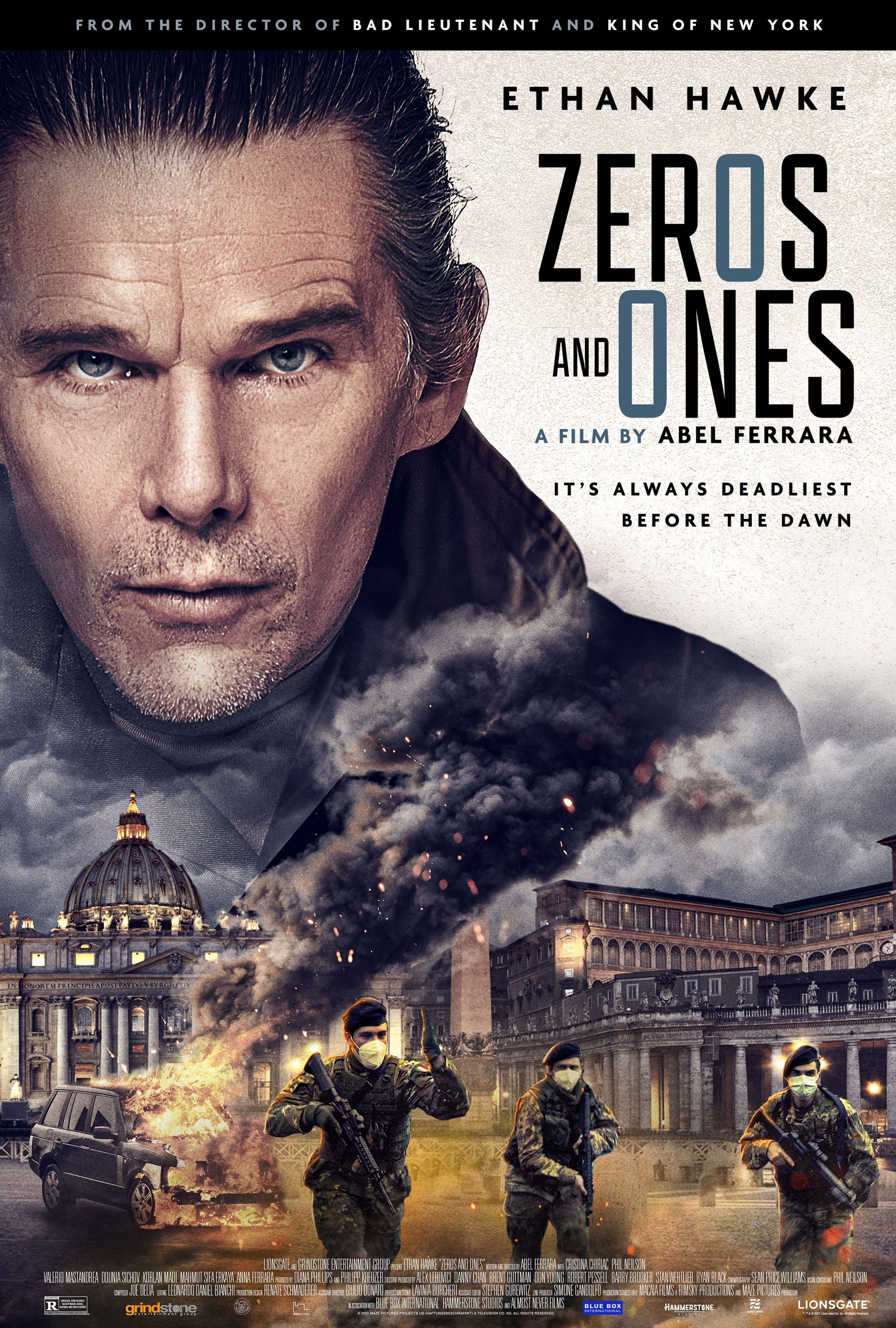 Mega Sized Movie Poster Image for Zeros and Ones 