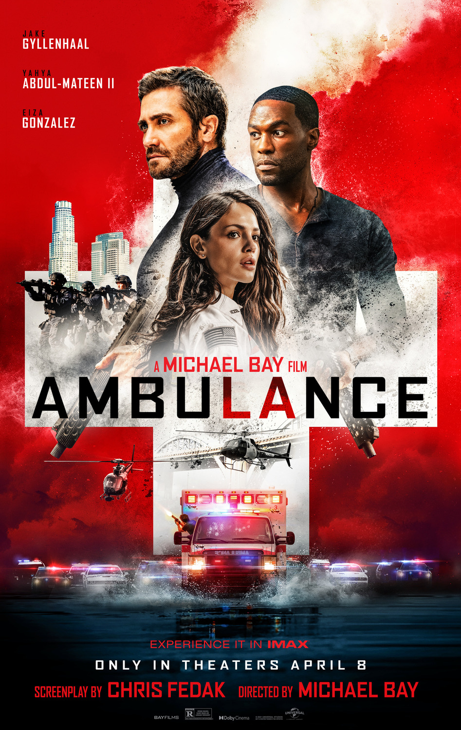 Extra Large Movie Poster Image for Ambulance (#6 of 6)