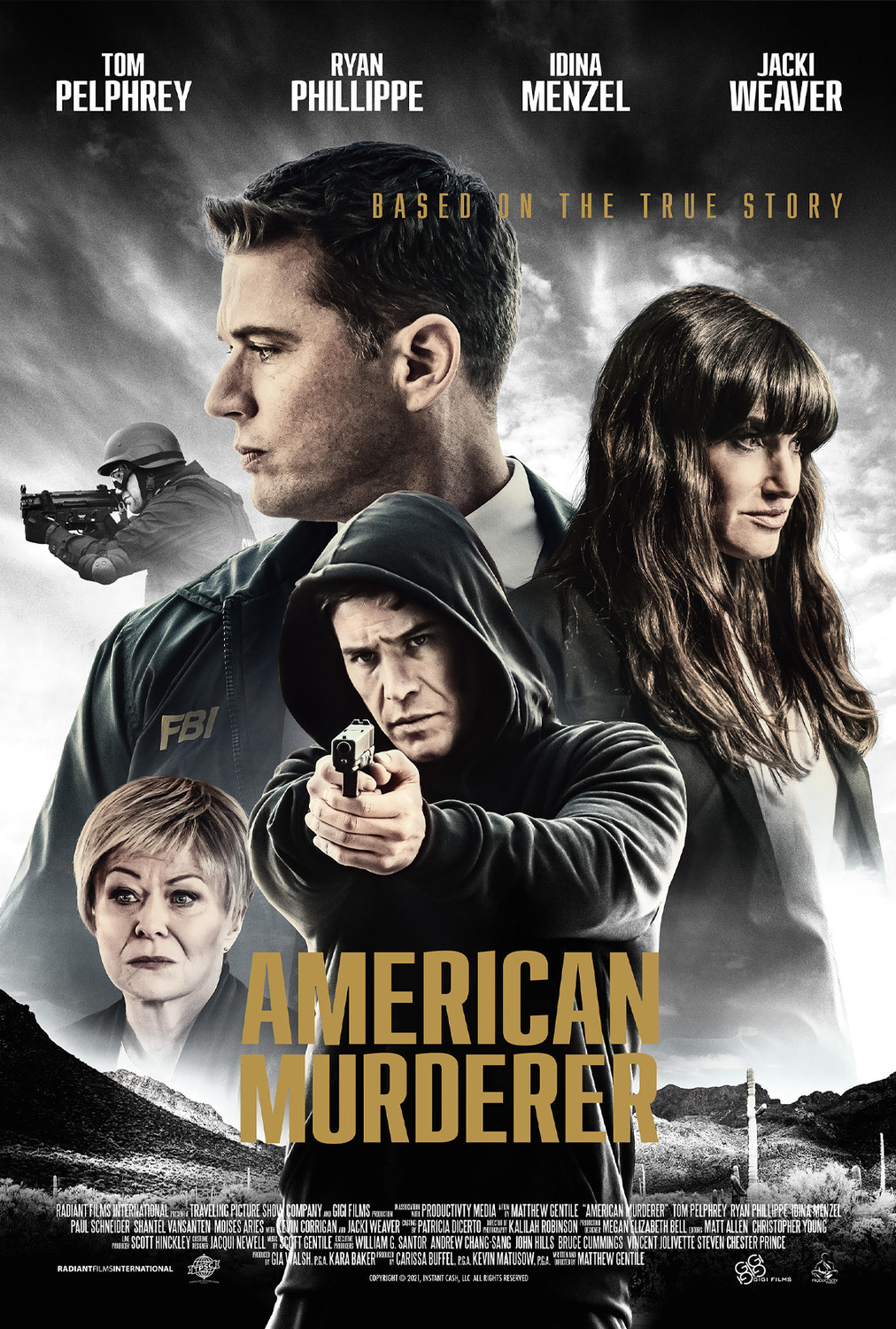 Extra Large Movie Poster Image for American Murderer (#1 of 2)