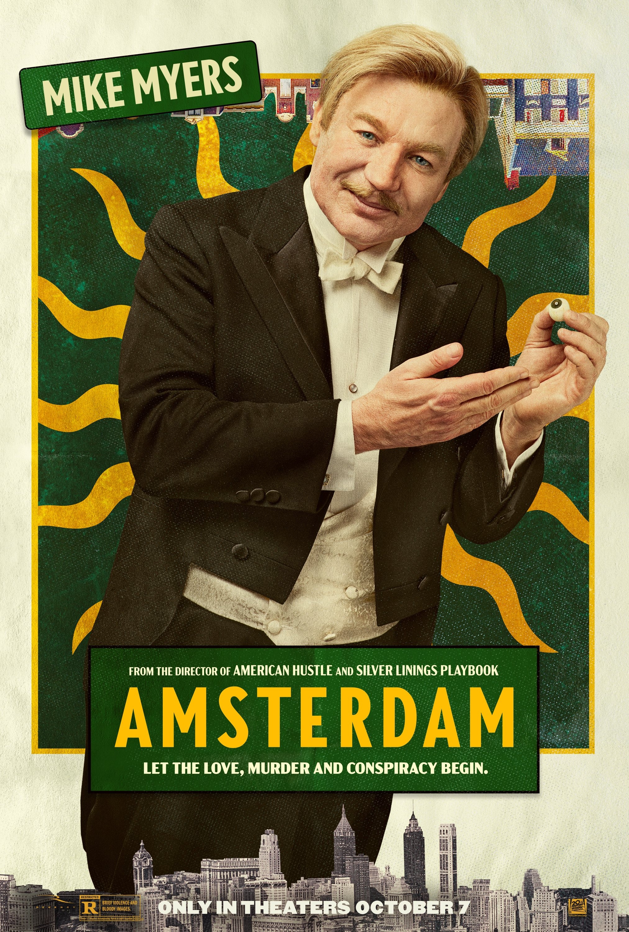 Mega Sized Movie Poster Image for Amsterdam (#12 of 19)