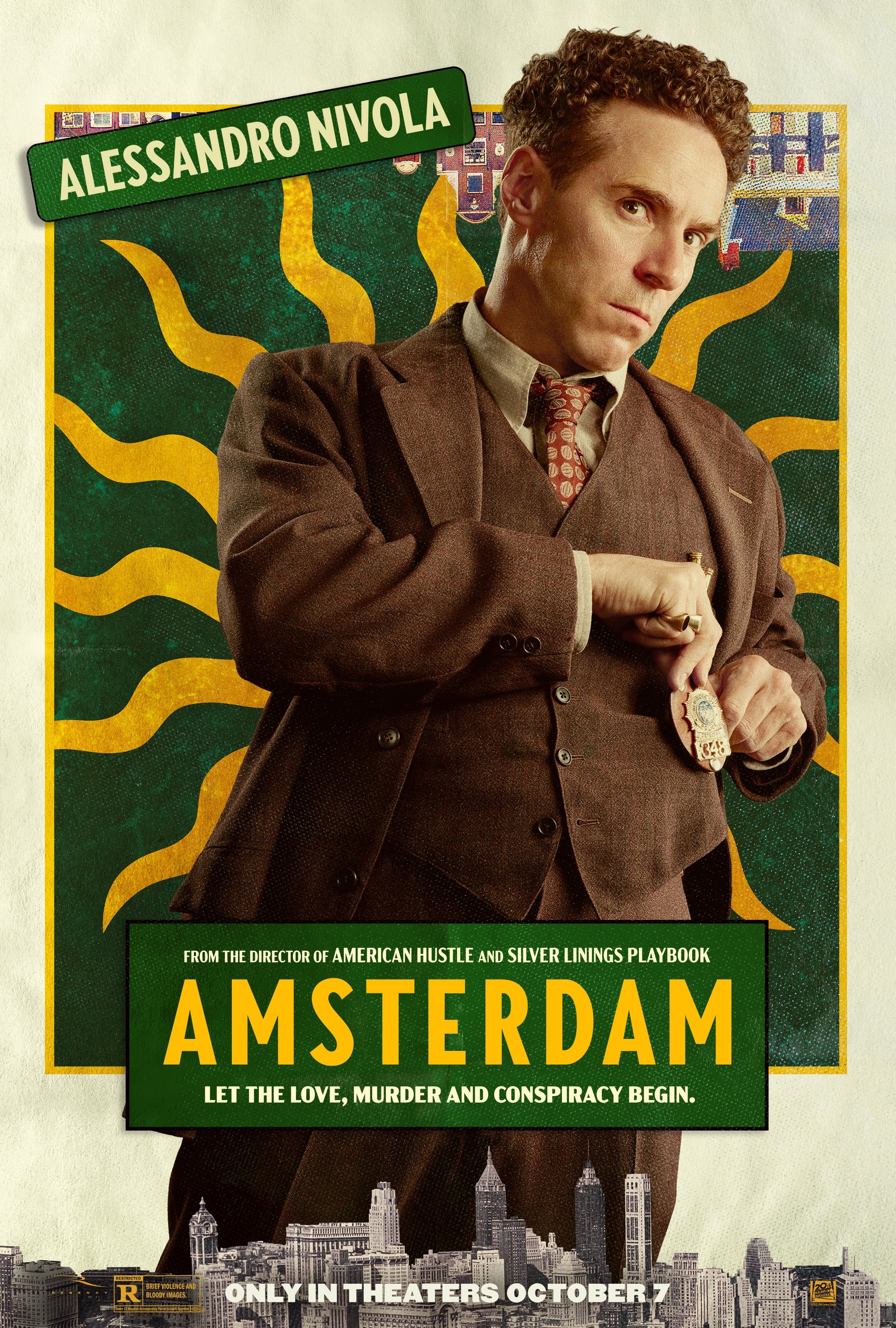 Mega Sized Movie Poster Image for Amsterdam (#13 of 19)