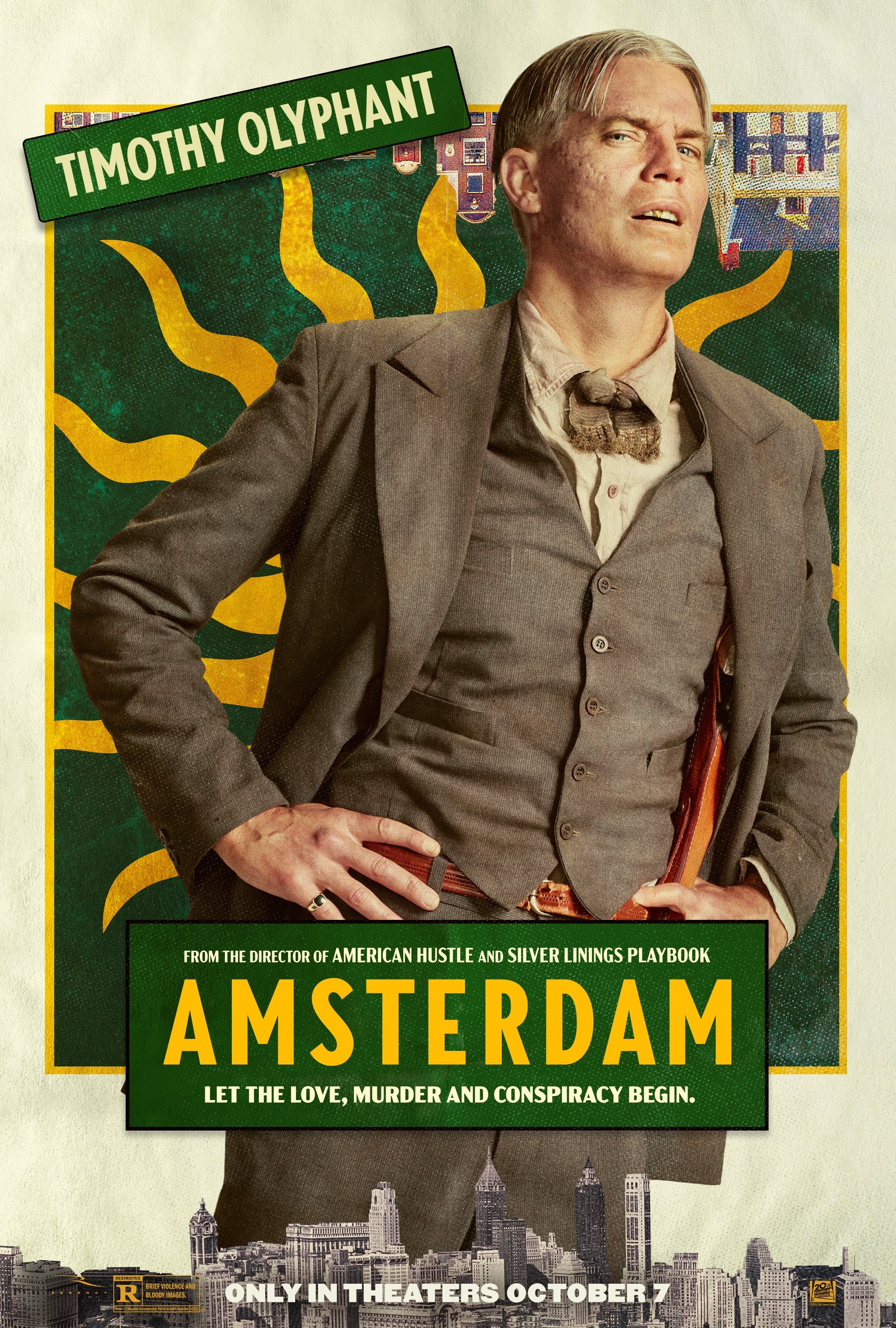 Mega Sized Movie Poster Image for Amsterdam (#17 of 19)
