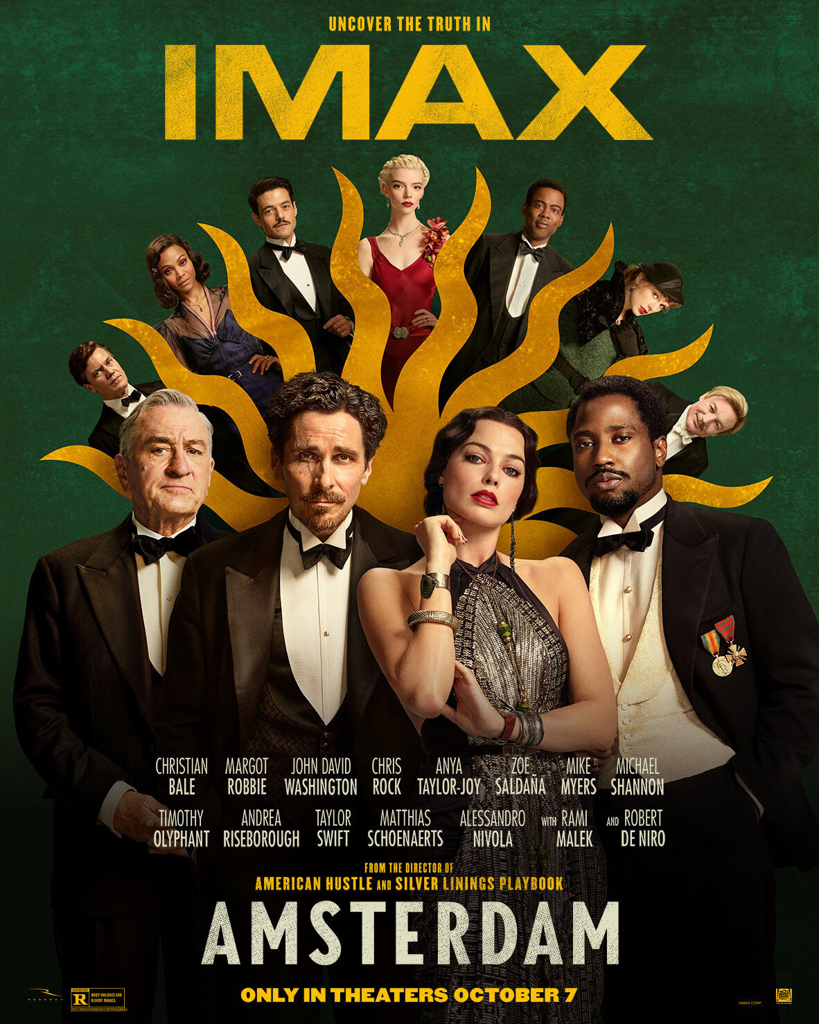 Extra Large Movie Poster Image for Amsterdam (#19 of 19)