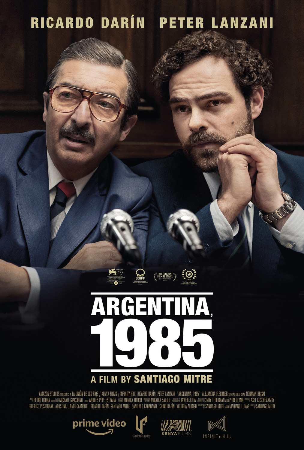 Extra Large Movie Poster Image for Argentina, 1985 (#1 of 2)