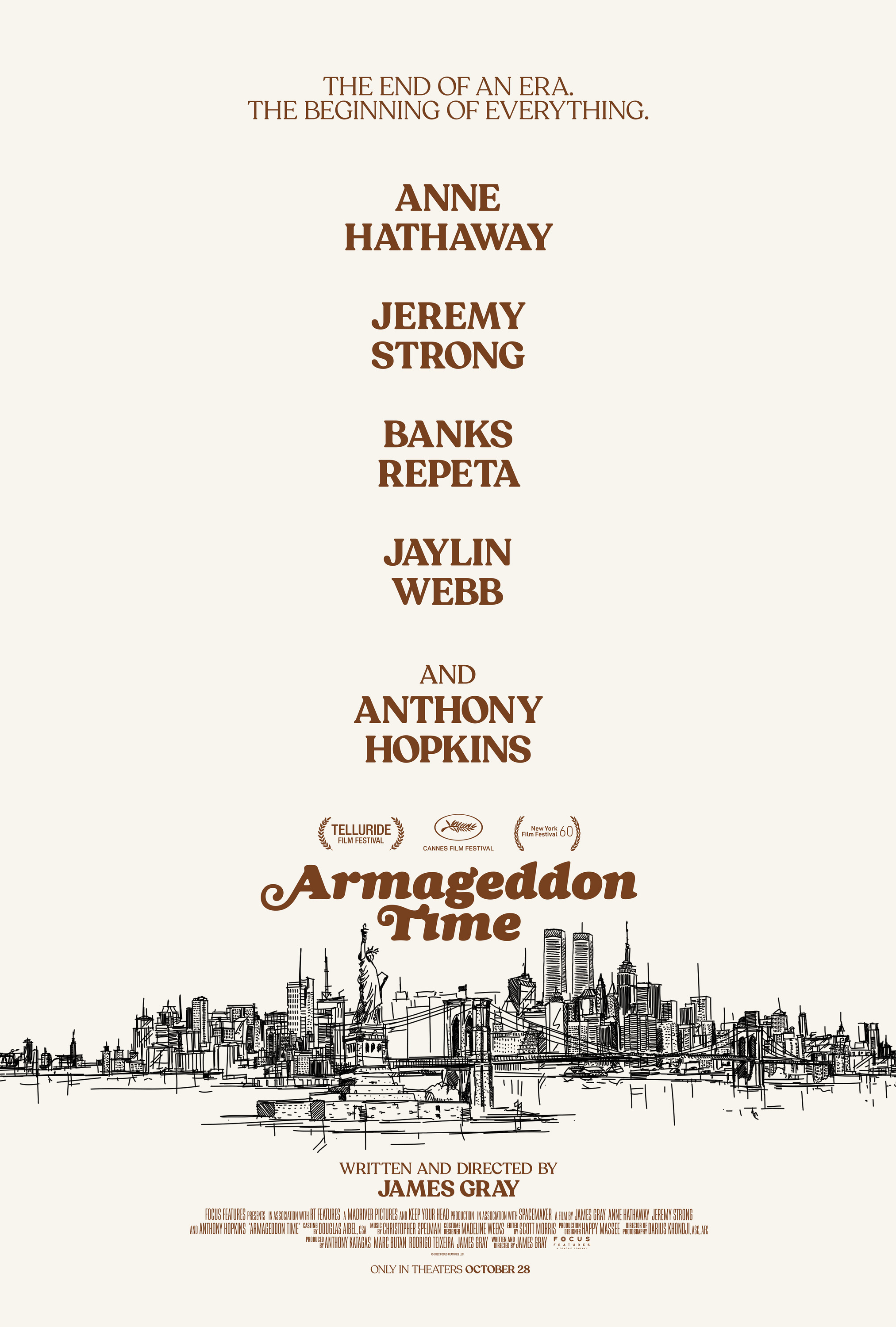 Mega Sized Movie Poster Image for Armageddon Time (#1 of 2)