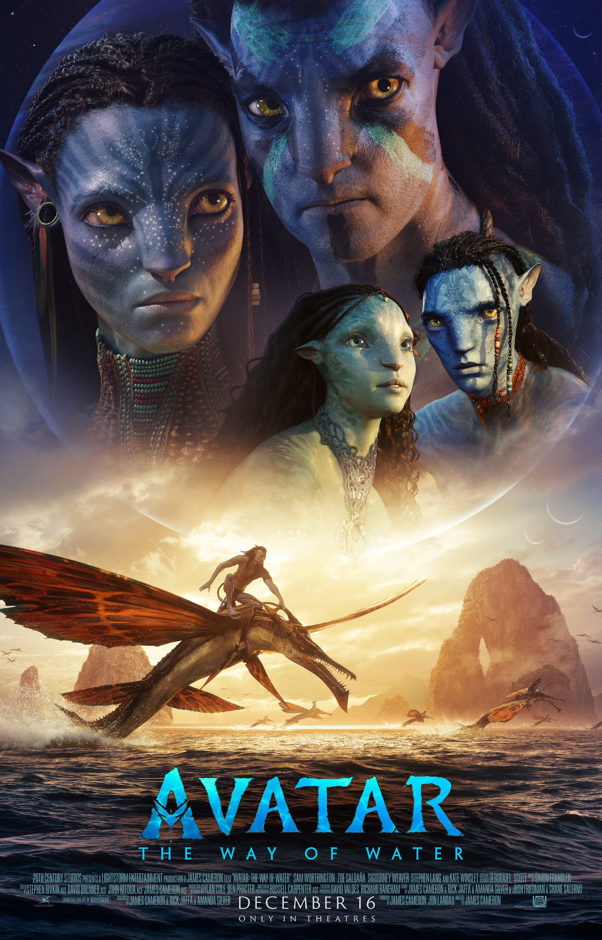 Mega Sized Movie Poster Image for Avatar: The Way of Water (#2 of 21)