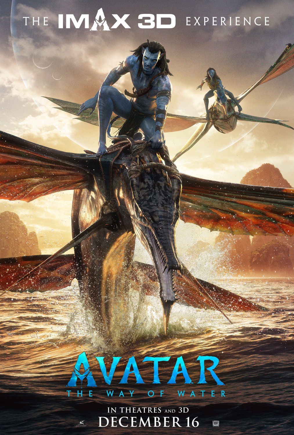 Extra Large Movie Poster Image for Avatar: The Way of Water (#3 of 23)