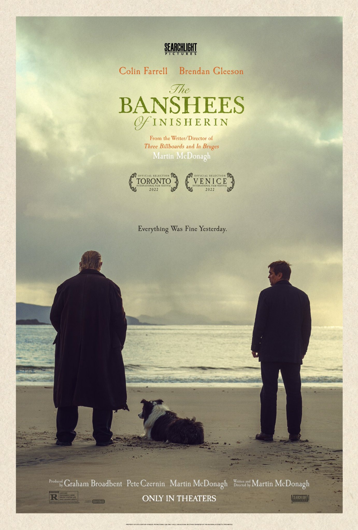 Mega Sized Movie Poster Image for The Banshees of Inisherin 
