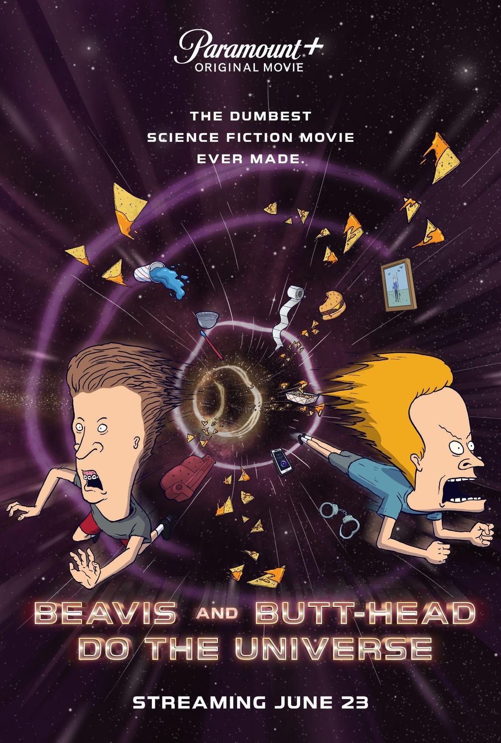 Extra Large Movie Poster Image for Beavis and Butt-Head Do the Universe 