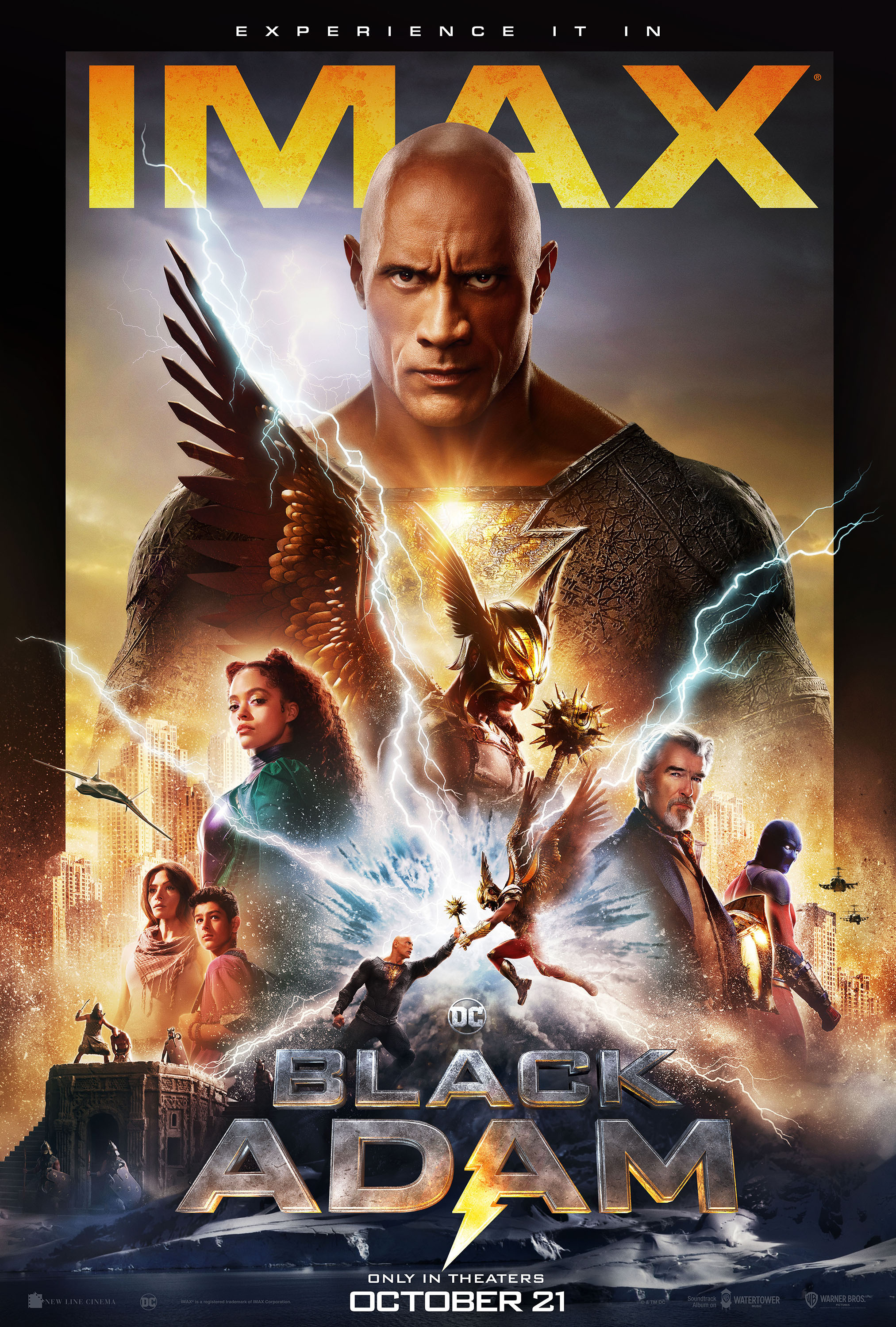 Black Adam (#12 of 13): Mega Sized Movie Poster Image - IMP Awards