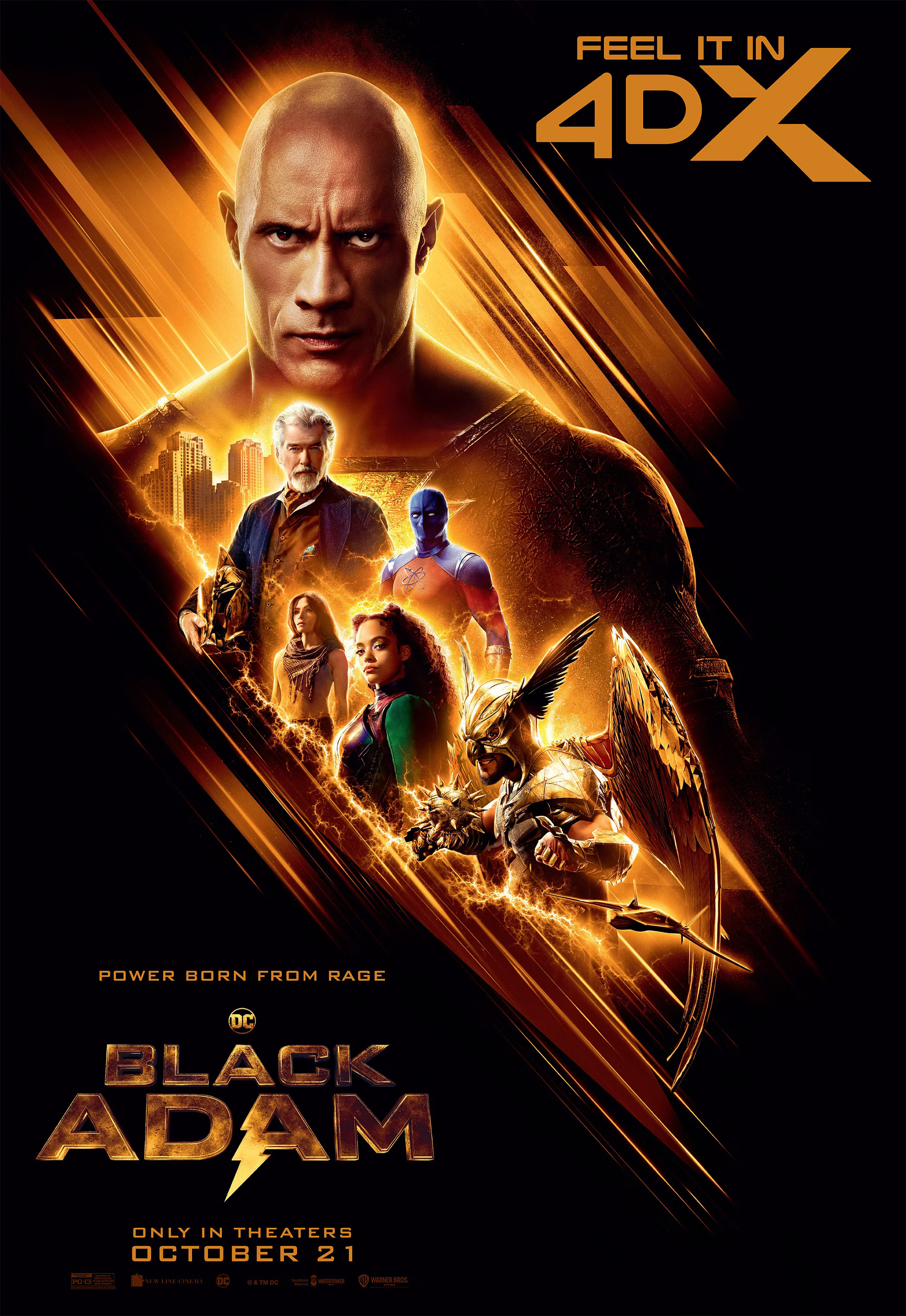 Mega Sized Movie Poster Image for Black Adam (#13 of 13)