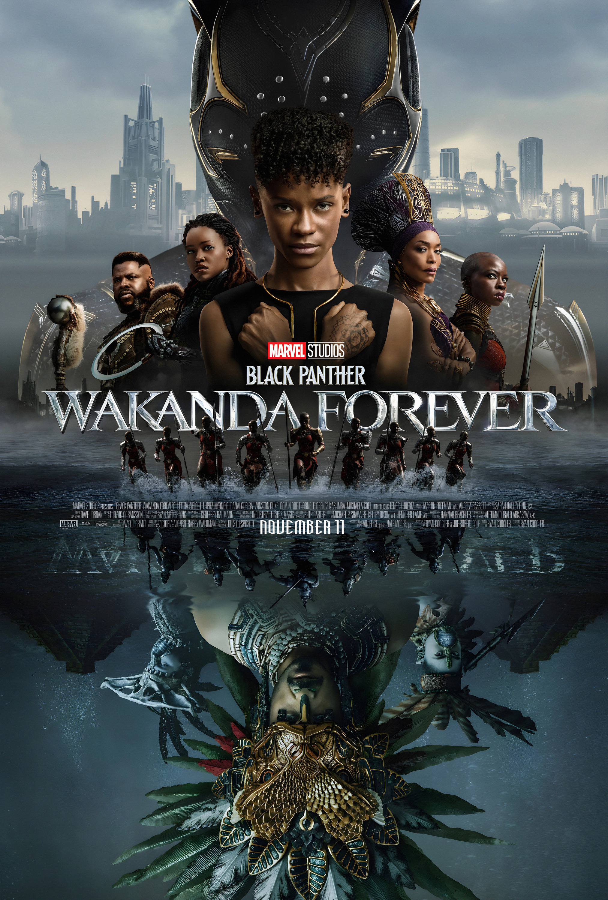 Mega Sized Movie Poster Image for Black Panther: Wakanda Forever (#2 of 32)