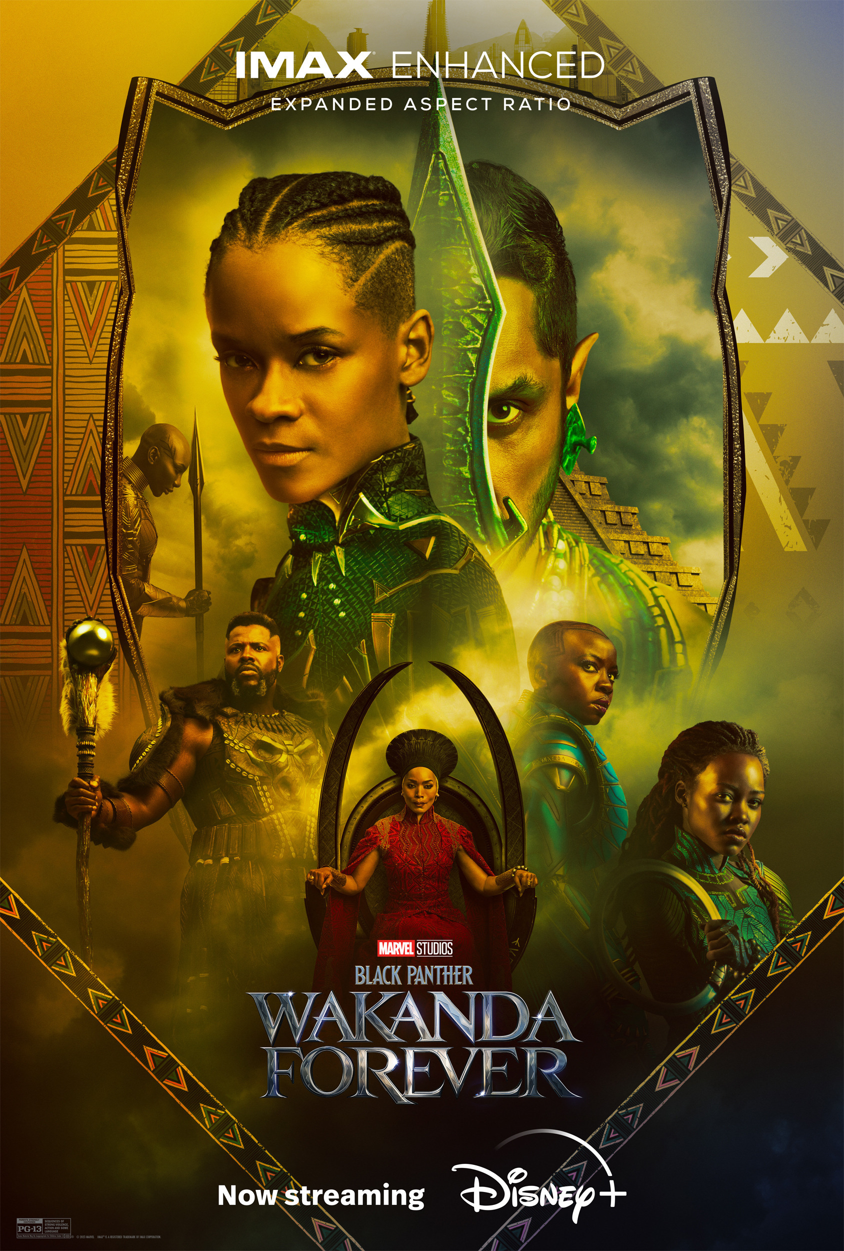 Mega Sized Movie Poster Image for Black Panther: Wakanda Forever (#32 of 32)