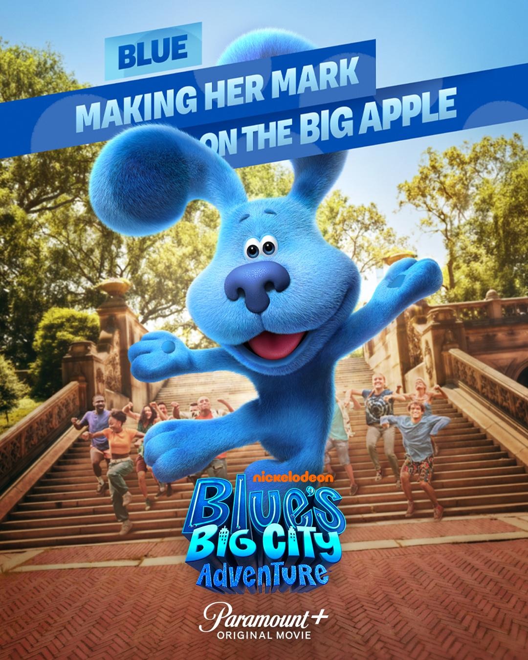 Extra Large Movie Poster Image for Blue's Big City Adventure (#3 of 8)