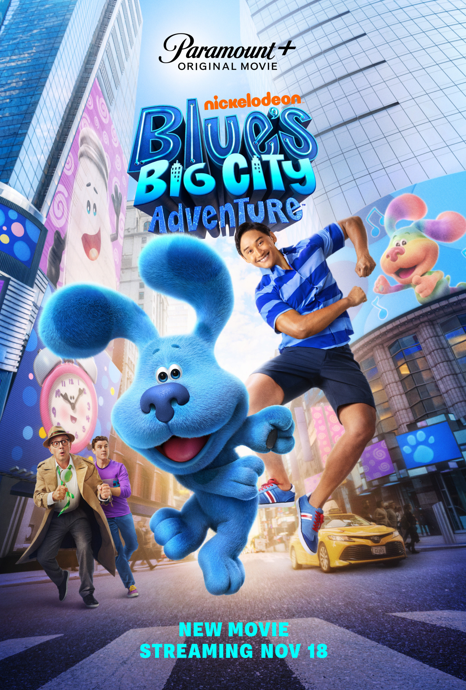 Mega Sized Movie Poster Image for Blue's Big City Adventure (#1 of 8)