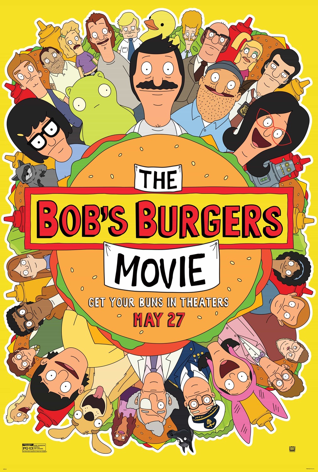 Extra Large Movie Poster Image for Bob's Burgers: The Movie (#3 of 12)