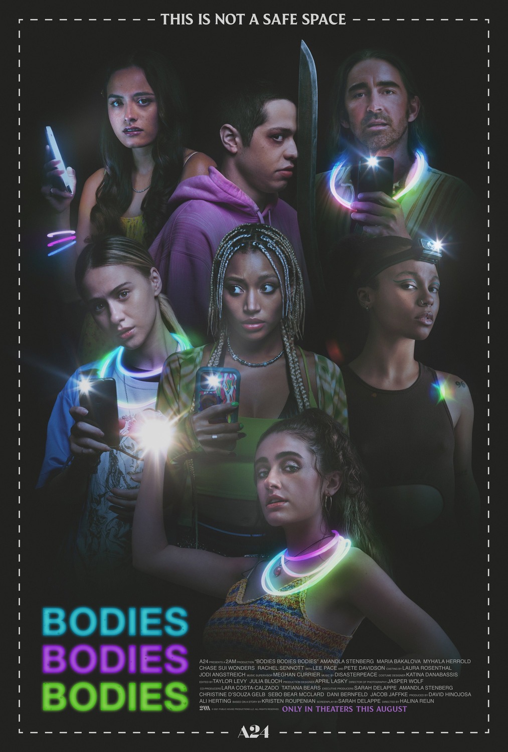 Extra Large Movie Poster Image for Bodies Bodies Bodies (#2 of 2)