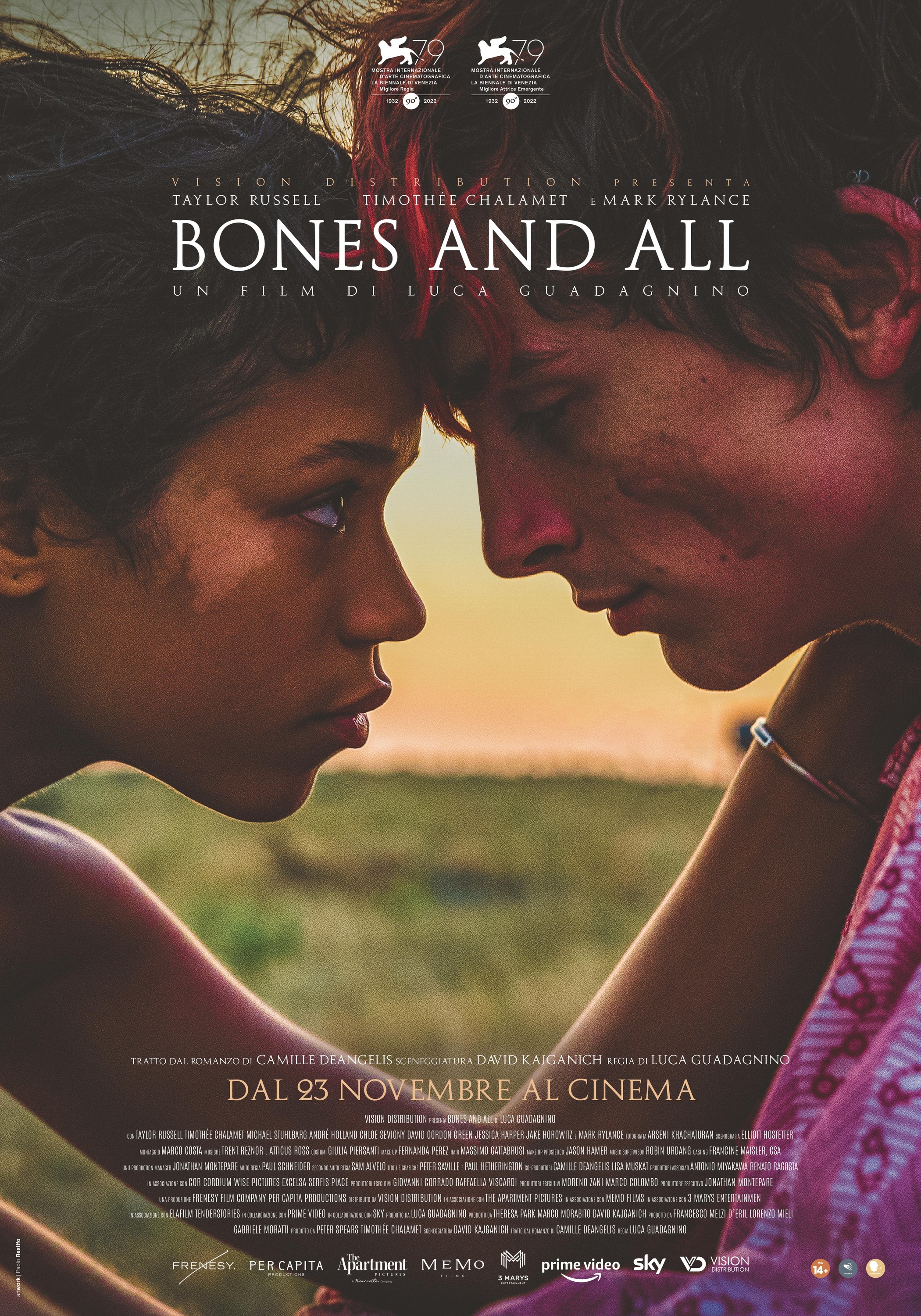 Mega Sized Movie Poster Image for Bones and All (#3 of 3)