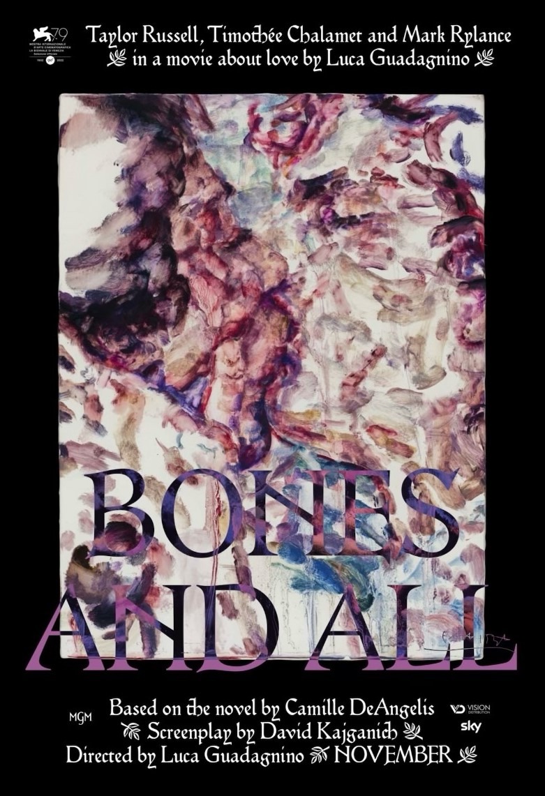 Extra Large Movie Poster Image for Bones and All (#1 of 3)