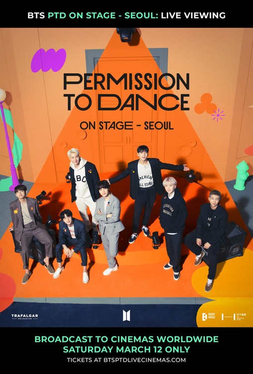BTS Permission to Dance on Stage - Seoul: Live Viewing Movie Poster